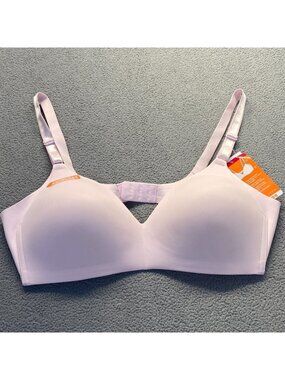 WARNER'S No Side Effects  Collection BRA Pink 01056 Size 36C NEW